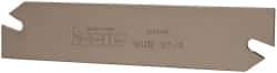 Iscar - 1.2598" Blade Height, 0.0945" Blade Width, 5.9055" OAL, Right Hand Cut, Double End Indexable Cut-Off Blade - SGIH Blade, Self Grip Series - Exact Tool & Supply
