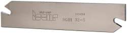 Iscar - 1.2598" Blade Height, 0.1575" Blade Width, 5.9055" OAL, Right Hand Cut, Double End Indexable Cut-Off Blade - SGIH Blade, Self Grip Series - Exact Tool & Supply