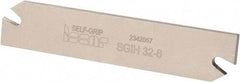 Iscar - 1.2598" Blade Height, 0.2047" Blade Width, 5.9055" OAL, Right Hand Cut, Double End Indexable Cut-Off Blade - SGIH Blade, Self Grip Series - Exact Tool & Supply
