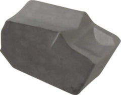 Iscar - GTN4.8 IC54 Grade, 0.189" Cutting Width, Carbide Cutoff Insert - 0° Neutral Lead Angle, 0.011" Cnr Rad, Single End - Exact Tool & Supply