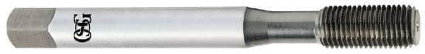 OSG - M8x1.25 Metric Coarse D9 Thread Limit Modified Bottoming Thread Forming Tap - Cobalt, TiCN Finish, 2-23/32" OAL, 1-1/8" Thread Length, Right Hand Thread, Series HY-PRO NRT - Exact Tool & Supply