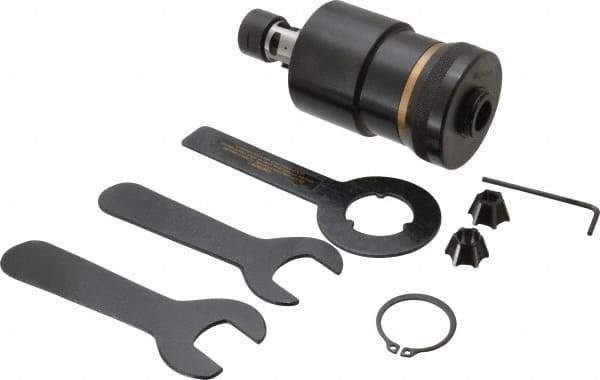 Value Collection - Model HR2, 1/8 Inch Min Tap Capacity, 1/2 Inch Max Mild Steel Tap Capacity, JT6 Mount Tapping Head - J421, J422 Compatible - Exact Tool & Supply