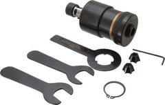 Value Collection - Model HR2, 1/8 Inch Min Tap Capacity, 1/2 Inch Max Mild Steel Tap Capacity, JT6 Mount Tapping Head - J421, J422 Compatible - Exact Tool & Supply