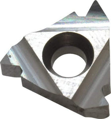 Carmex - 16IR Internal Right Hand 8 UN Laydown Threading Insert - Grade P30, Uncoated Coated Carbide - Exact Tool & Supply