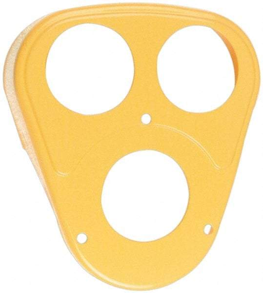 Miller-Smith - Yellow, Torch Regulator Guard - For All Gases - Exact Tool & Supply