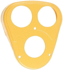 Miller-Smith - Yellow, Torch Regulator Guard - For All Gases - Exact Tool & Supply