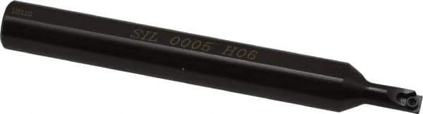 Carmex - Internal Thread, Left Hand Cut, 12mm Shank Width x 12mm Shank Height Indexable Threading Toolholder - 100mm OAL, 06IL Insert Compatibility, SI Toolholder - Exact Tool & Supply