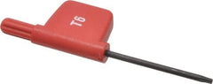 Carmex - Torx Drive, Key for Indexable Tools - Compatible with Insert Screws - Exact Tool & Supply