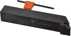 Kennametal - SDJC, Left Hand Cut, 3° Lead Angle, 1" Shank Height x 1" Shank Width, Neutral Rake Indexable Turning Toolholder - 6" OAL, DC..32.5. Insert Compatibility, Series Screw-On - Exact Tool & Supply