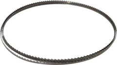 Starrett - 4 TPI, 14' Long x 1/4" Wide x 0.025" Thick, Welded Band Saw Blade - Carbon Steel, Toothed Edge, Raker Tooth Set, Flexible Back, Contour Cutting - Exact Tool & Supply