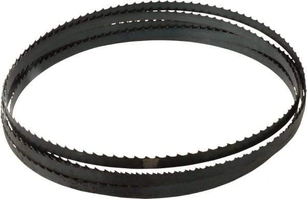 Starrett - 3 TPI, 19' 6" Long x 1/2" Wide x 0.025" Thick, Welded Band Saw Blade - Carbon Steel, Toothed Edge, Raker Tooth Set, Flexible Back, Contour Cutting - Exact Tool & Supply