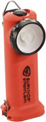 Streamlight - White LED Bulb, 175 Lumens, Industrial/Tactical Flashlight - Orange Plastic Body, 1 4.8 V\xB6Sub-C NiCad Battery Included - Exact Tool & Supply