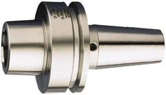 HAIMER - 20mm Hole Diam, HSK63F Taper Shank Shrink Fit Tool Holder & Adapter - 130mm Projection, 33mm Nose Diam, 52mm Clamping Depth, 25,000 RPM - Exact Tool & Supply