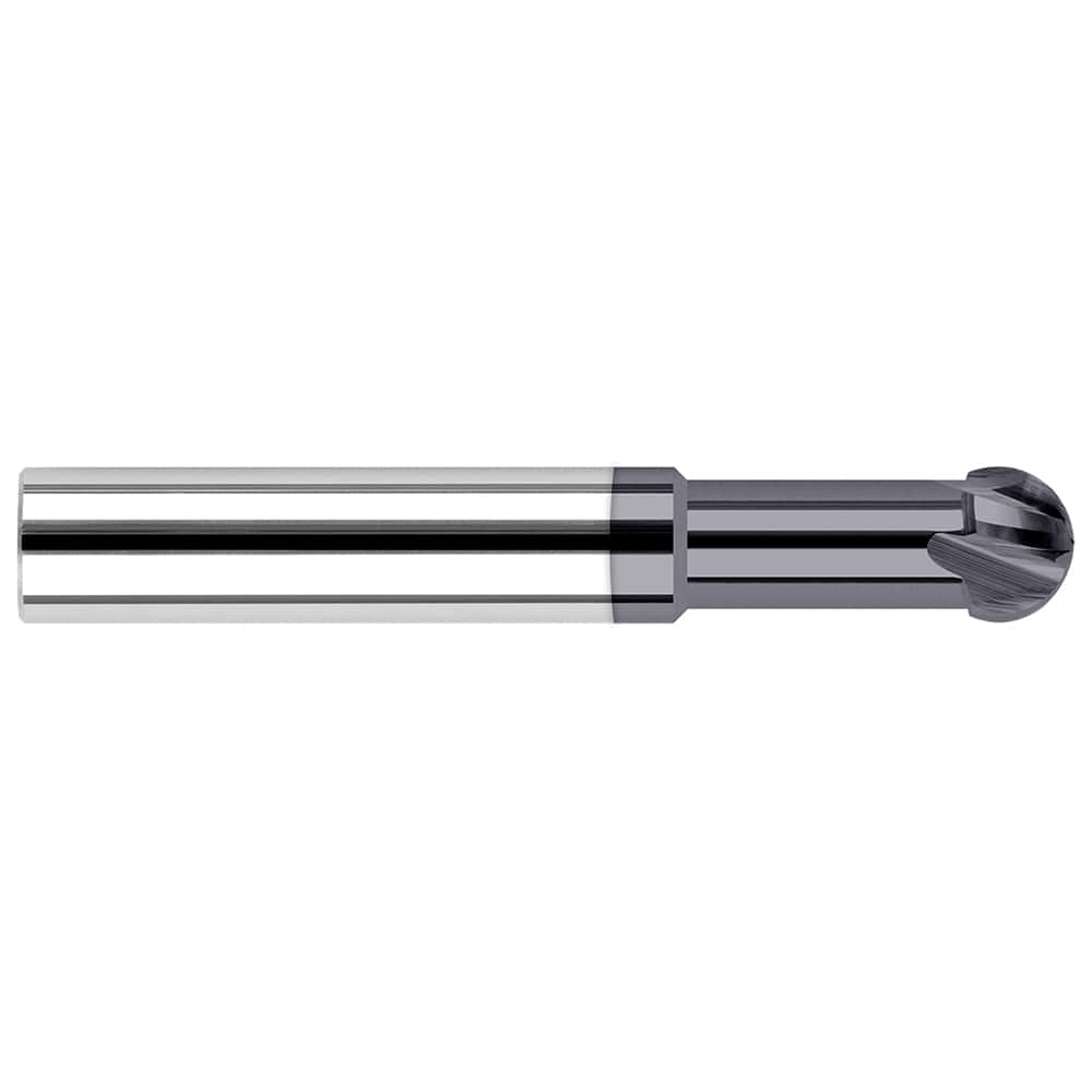 Harvey Tool - 1/8" Diam 220° Wrap Angle 0.084" LOC 4-Flute AlTiN Finish Undercut End Mill - Exact Tool & Supply