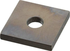 Mitutoyo - 0.139" Square Steel Gage Block - Accuracy Grade 0, Includes Certificate of Inspection - Exact Tool & Supply