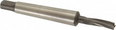 Value Collection - 1/4" Diam, 3 Flutes, Morse Taper Shank, Interchangeable Pilot Counterbore - Exact Tool & Supply
