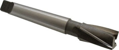Value Collection - 7/8" Diam, 3 Flutes, Morse Taper Shank, Interchangeable Pilot Counterbore - Exact Tool & Supply