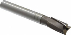 Value Collection - 57/64" Diam, 3/4" Shank, Diam, 3 Flutes, Straight Shank, Interchangeable Pilot Counterbore - Exact Tool & Supply