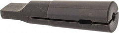 Scully Jones - 1/4 Inch, MT3 Outside Morse Taper, Drill Driver - 1/4 Inch Projection, 0.118 to 0.122 Inch Drill Tang Thickness - Exact Tool & Supply