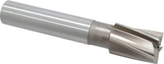 Value Collection - 1-9/16" Diam, 1-1/4" Shank, Diam, 5 Flutes, Straight Shank, Interchangeable Pilot Counterbore - Exact Tool & Supply