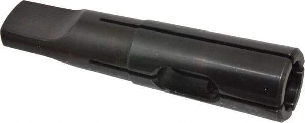 Scully Jones - 5/8 Inch, MT3 Outside Morse Taper, Drill Driver - 1/4 Inch Projection, 0.367 to 0.373 Inch Drill Tang Thickness - Exact Tool & Supply