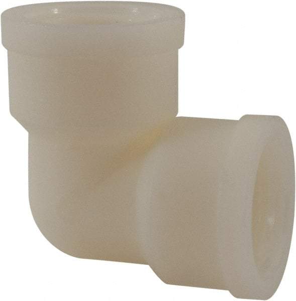 Green Leaf - 3/4" Nylon Plastic Pipe 90° Elbow - FIPT x FIPT End Connections - Exact Tool & Supply