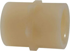 Green Leaf - 1" Nylon Plastic Pipe Coupling - FIPT x FIPT End Connections - Exact Tool & Supply