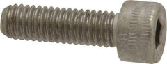 Holo-Krome - M6x1.00 Metric Coarse Hex Socket Drive, Socket Cap Screw - Grade Austenitic A4 Stainless Steel, Uncoated, Fully Threaded, 20mm Length Under Head - Exact Tool & Supply