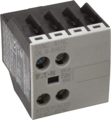 Eaton Cutler-Hammer - 7, 9, 12, 15, 18, 25, 32 Amp, Contactor Front Mount Auxiliary Contact - For Use with XT Contactor and XTRE Control Relay - Exact Tool & Supply
