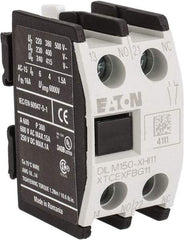 Eaton Cutler-Hammer - 40, 50, 65, 80, 95, 115, 150 Amp, Contactor Front Mount Auxiliary Contact - For Use with XT Contactor - Exact Tool & Supply