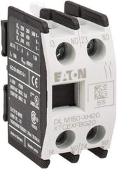 Eaton Cutler-Hammer - 40, 50, 65, 80, 95, 115, 150 Amp, Contactor Front Mount Auxiliary Contact - For Use with XT Contactor - Exact Tool & Supply