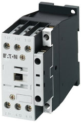 Eaton Cutler-Hammer - 3 Pole, 220 Coil VAC at 50 Hz and 240 Coil VAC at 60 Hz, 40 Amp, Nonreversible Open Enclosure IEC Contactor - Exact Tool & Supply