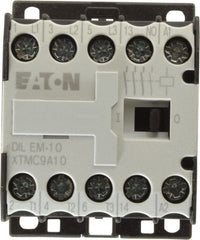 Eaton Cutler-Hammer - 3 Pole, 110 Coil VAC at 50 Hz and 120 Coil VAC at 60 Hz, Nonreversible Open Enclosure IEC Contactor - Exact Tool & Supply