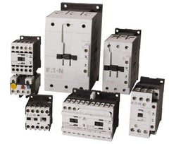 Eaton Cutler-Hammer - 3 Pole, 24 Coil VAC, 80 Amp, Nonreversible Open Enclosure IEC Contactor - 1 Phase hp: 10 at 230 V, 3 at 115 V, 7.5 at 200 V, 3 Phase hp: 15 at 200 V, 20 at 230 V, 40 at 460 V, 50 at 575 V, 50 Amp Inductive Load Rating Listed - Exact Tool & Supply