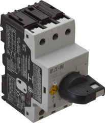 Eaton Cutler-Hammer - 1.6 Amp, IEC, Open Pushbutton Manual Motor Starter - 45mm Wide x 94mm Deep x 3.6667" High, 3/4 hp at 480/600 V, CE Approved, CSA Certified, DIN VDE, EN/IEC, UL 508 Type E Compliant & UL Listed - Exact Tool & Supply