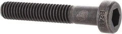 Holo-Krome - M6x1.00 Metric Coarse Hex Socket Drive, Low Socket Cap Screw - Grade 10.9 Alloy Steel, Black Oxide Finish, Partially Threaded, 35mm Length Under Head - Exact Tool & Supply