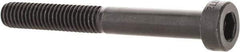 Holo-Krome - M6x1.00 Metric Coarse Hex Socket Drive, Low Socket Cap Screw - Grade 10.9 Alloy Steel, Black Oxide Finish, Partially Threaded, 50mm Length Under Head - Exact Tool & Supply