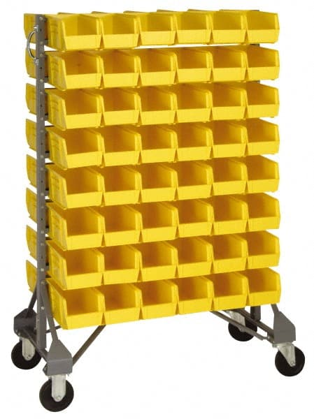Quantum Storage - 72 Bin Rail Unit with Bins - Exact Tool & Supply