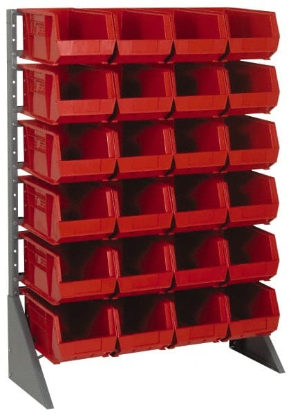 Quantum Storage - 24 Bin Rail Unit with Bins - Exact Tool & Supply