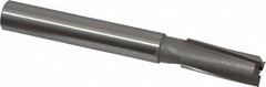 Made in USA - 17/32" Diam, 1/2" Shank, Diam, 3 Flutes, Straight Shank, Interchangeable Pilot Counterbore - Exact Tool & Supply