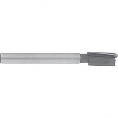 Made in USA - 11/16" Diam, 1/2" Shank, Diam, 3 Flutes, Straight Shank, Interchangeable Pilot Counterbore - Exact Tool & Supply