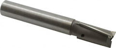 Made in USA - 27/32" Diam, 3/4" Shank, Diam, 3 Flutes, Straight Shank, Interchangeable Pilot Counterbore - Exact Tool & Supply
