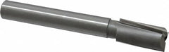 Made in USA - 31/32" Diam, 3/4" Shank, Diam, 3 Flutes, Straight Shank, Interchangeable Pilot Counterbore - Exact Tool & Supply