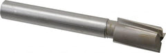 Made in USA - 1-1/16" Diam, 3/4" Shank, Diam, 3 Flutes, Straight Shank, Interchangeable Pilot Counterbore - Exact Tool & Supply