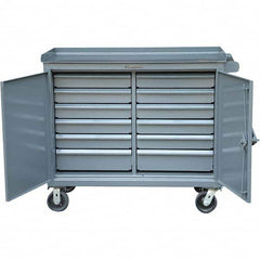 Strong Hold - Tool Storage Carts Type: Tool Cart Number of Drawers: 12 - Exact Tool & Supply