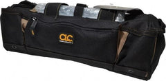 CLC - 23 Pocket Black Polyester Tool Bag - 16" Wide x 8" Deep x 11" High - Exact Tool & Supply