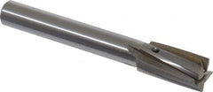 Value Collection - 5/8" Diam, 1/2" Shank, Diam, 4 Flutes, Straight Shank, Interchangeable Pilot Counterbore - Exact Tool & Supply
