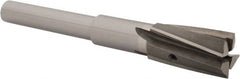 Value Collection - 13/16" Diam, 1/2" Shank, Diam, 4 Flutes, Straight Shank, Interchangeable Pilot Counterbore - Exact Tool & Supply