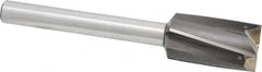 Value Collection - 1" Diam, 1/2" Shank, Diam, 4 Flutes, Straight Shank, Interchangeable Pilot Counterbore - Exact Tool & Supply
