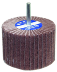 3 x 2 x 1/4" - 180 Grit - Aluminum Oxide - Non-Woven Flap Wheel - Exact Tool & Supply